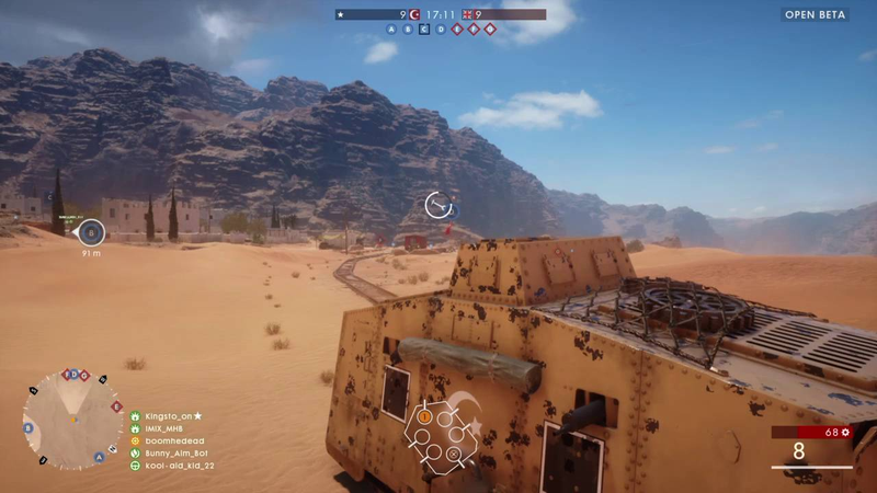 The heavy tank. Or, as I call it, the Party Bus.